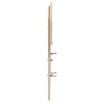 vidaXL Tête de lit 180 cm bois massif de pin