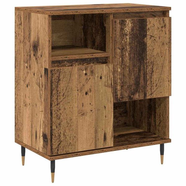 vidaXL Buffet Bois ancien 60 x 35 x 70 cm Bois d'ingénierie