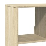 vidaXL Bibliothèque chêne sonoma 100x33x187 5 cm bois d'ingénierie