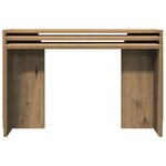vidaXL Tables gigognes 3 Pièces chêne artisanal bois d'ingénierie