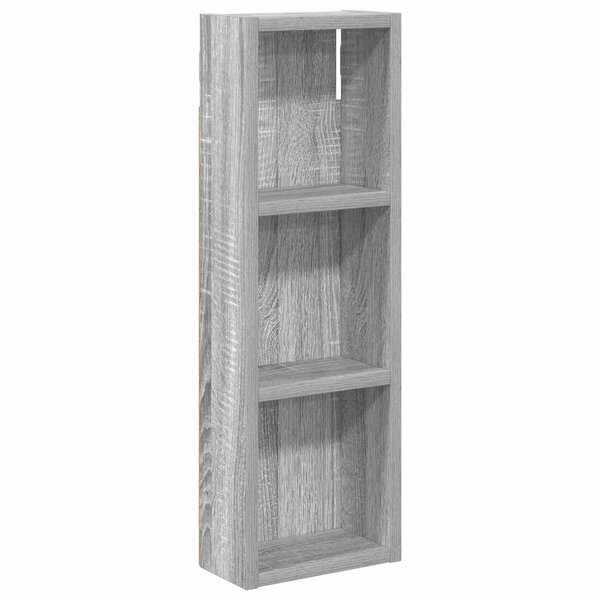 vidaXL Armoire murale de salle de bain Gris Sonoma 20 x 10 x 60 5 cm