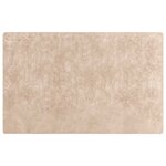 vidaXL Coureur de Tapis MARSA Beige 190 x 300 cm Polyester et PVC