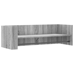 vidaXL Étagère murale sonoma gris 100x35x30 5 cm bois ingénierie