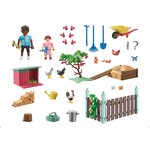 PLAYMOBIL 71510 - Poulailler et jardin
