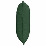 vidaXL Coussin de Dos Vert Jungle 50 x 45 cm Tissu en velours côtelé