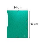 Chemise 3 Rabat KING FOLDER SCOTTEN Vert EXACOMPTA