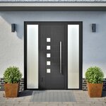 vidaXL Jardinières 2 Pièces 40x40x40 cm acier résistant aux intempéries