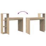 vidaXL Bureau Chêne sonoma 100 x 40 x 90 cm Bois d'ingénierie