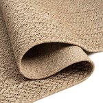 vidaXL Tapis ZIZUR 80x200 cm aspect de jute intérieur et extérieur