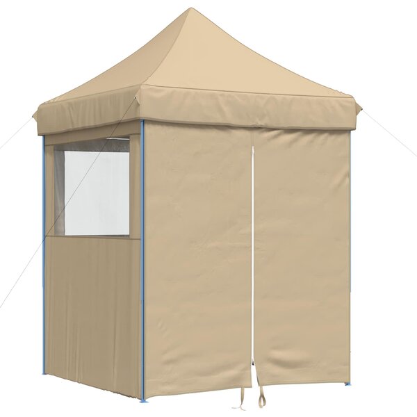vidaXL Tente de fête 200 x 200 x 306 cm Beige Tissu Oxford