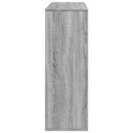 vidaXL Bibliothèque/Séparateur de pièce sonoma gris 100x33x94 5 cm