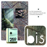 Numéro 8 - Numéro adhésif pour boîtes aux lettres- Pierre véritable 50 mm ORIGINES