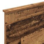 vidaXL Tête de lit Bois Ancien 90 cm Bois d'ingénierie