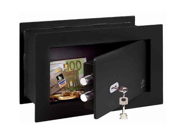 Coffre-fort mural PointSafe PW 1 S 3,5 Litres Noir BURG-WÄCHTER