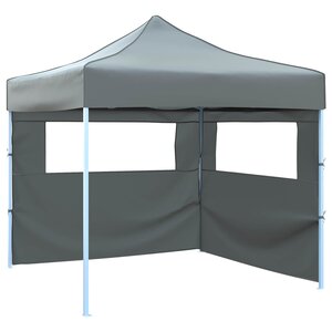 vidaXL Tente de fête 291 x 291 x 315 cm Anthracite Tissu Oxford