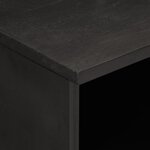 vidaXL Tables de chevet 2 Pièces 40x33x46 cm Bois de manguier solide