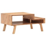 vidaXL Table basse 100x50x45 cm Bois d'acacia massif