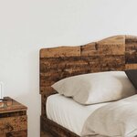 vidaXL Tête de lit Bois Ancien 140 cm Bois d'ingénierie