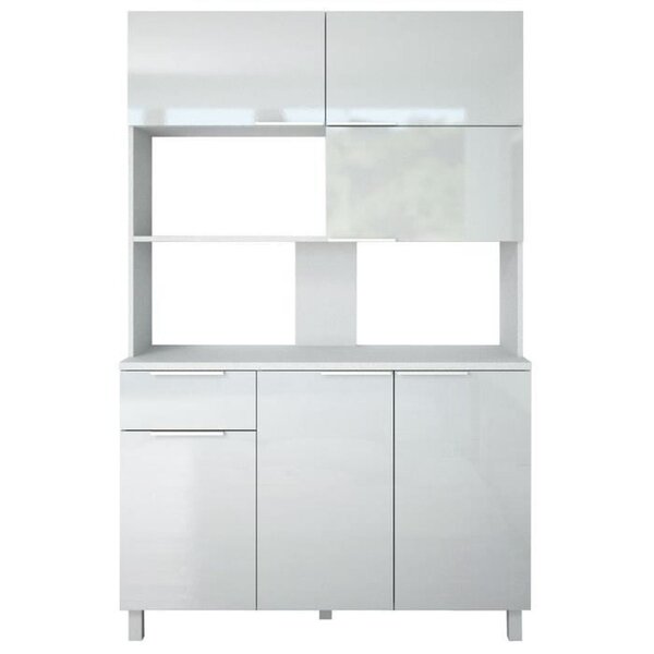 Buffet de cuisine contemporain - 120 x 46 5