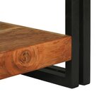 vidaXL Table basse Marron 120 x 50 x 38 cm Bois d'Acacia Massif
