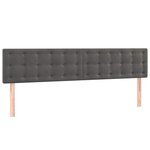 vidaXL Sommier à lattes de lit et matelas gris foncé 120x190cm velours