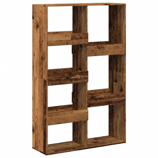 vidaXL Cloison de séparation vieux bois 100x33x155 5cm bois ingénierie
