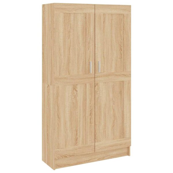 vidaXL Bibliothèque Chêne sonoma 82 5x30 5x150 cm Bois d’ingénierie