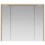 vidaXL Armoire Miroir de Salle de Bain Chêne Sonoma