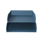 Lot de 2 corbeilles à courrier officebyme - x 2 - exacompta