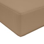 vidaXL Coussin de canapé d'extérieur 3 Pièces Taupe Polyester