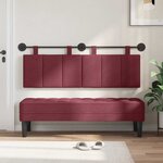 vidaXL Tête de lit suspendue Tissu