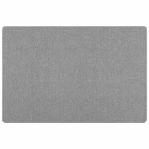 vidaXL Tapis Couloir Gris clair 100 x 150 cm 100  Polypropylène