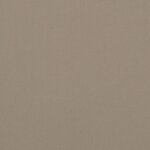 vidaXL Coussins de chaise à dossier haut lot de 6 taupe tissu oxford