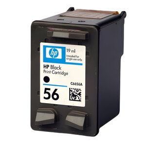 Cartouche d'encre authentique HP 56 Noir - programme SECOND