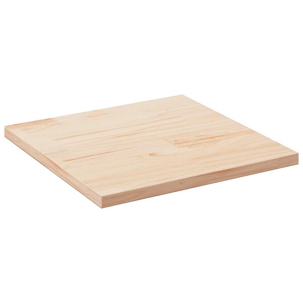 vidaXL Dessus de table 80x80x2 5 cm bois de pin massif