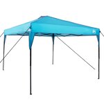 vidaXL Tente à auvent pop-up Bleu 300 x 300 cm tissu