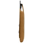 vidaXL Tête de lit suspendue Avec lumière LED Marron Velours