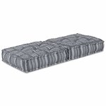 vidaXL Canapé Modulable Impression Grise 70 x 70 x 36 cm tissu