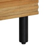 vidaXL Buffet marron 60x33x100 cm bois de manguier massif