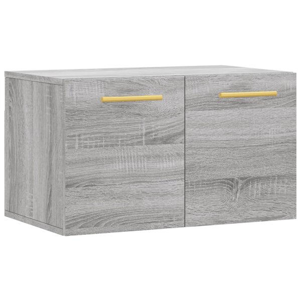 vidaXL Armoire murale Sonoma gris 60x36 5x35 cm Bois d'ingénierie