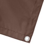 vidaXL Écran de balcon 110 x 300 cm Tissu Oxford Rectangulaire Marron