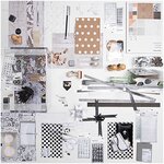 Tampons bois en lettres et chiffres - caractères simples