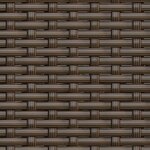 vidaXL Salon de jardin 2 Pièces avec coussins Marron Résine tressée