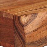 vidaXL Étagères murales 2 Pièces 30x17x8 cm bois massif d'acacia