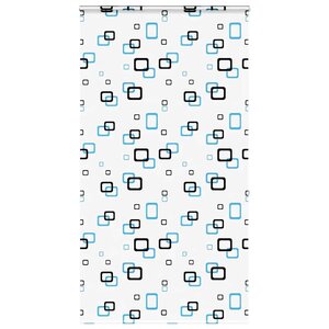 vidaXL Store enrouleur de douche avec cassette largeur du tissu 136 cm