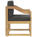 vidaXL 2 Pièce Ensemble de canapés d'extérieur Polyester
