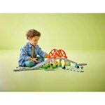 LEGO DUPLO - Set d'extension : Rails et Pont du Train - 10426 pour Petits Ingénieurs