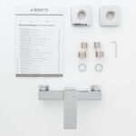 SCHÜTTE Mitigeur de douche TOKYO II chrome