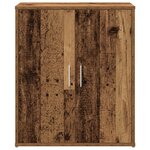 vidaXL Haut Armoire 2 Pièces Bois ancien 60 x 31 x 70 cm