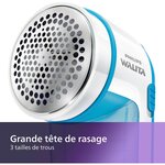 Rasoir Anti-Bouloche/Anti-Peluche GC026/00 Bleu Blanc PHILIPS